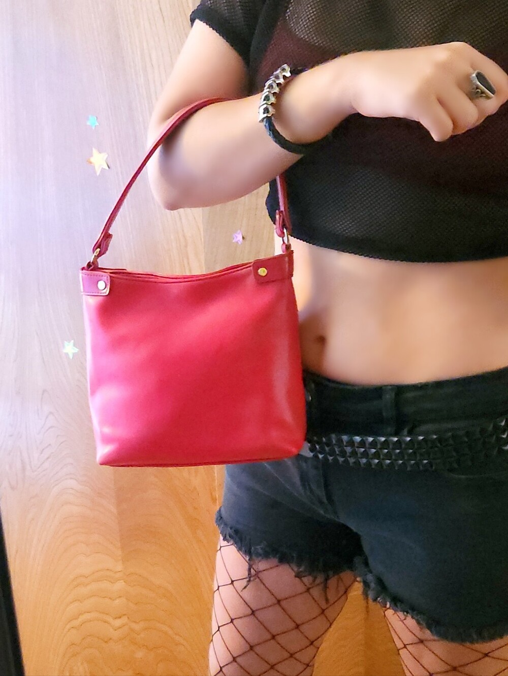 Liz Claiborne Red Handbag